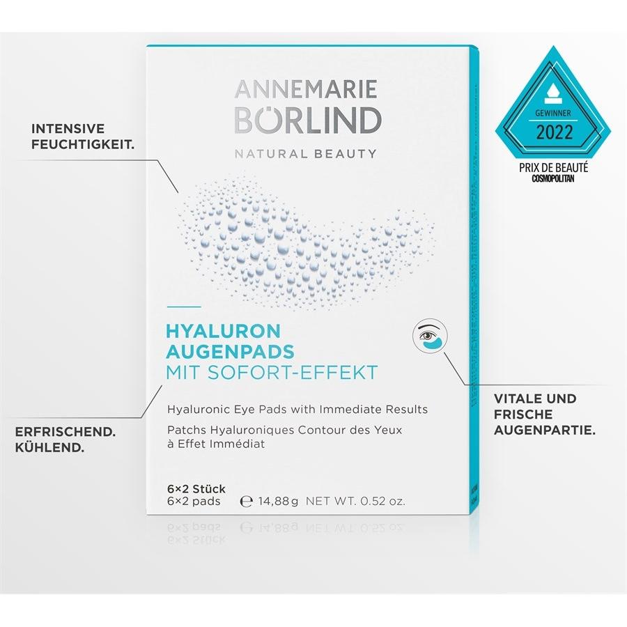 AUGE & LIPPE Hyaluron Augenpads mit Sofort-Effekt von ANNEMARIE BÖRLIND Super Sparpreis