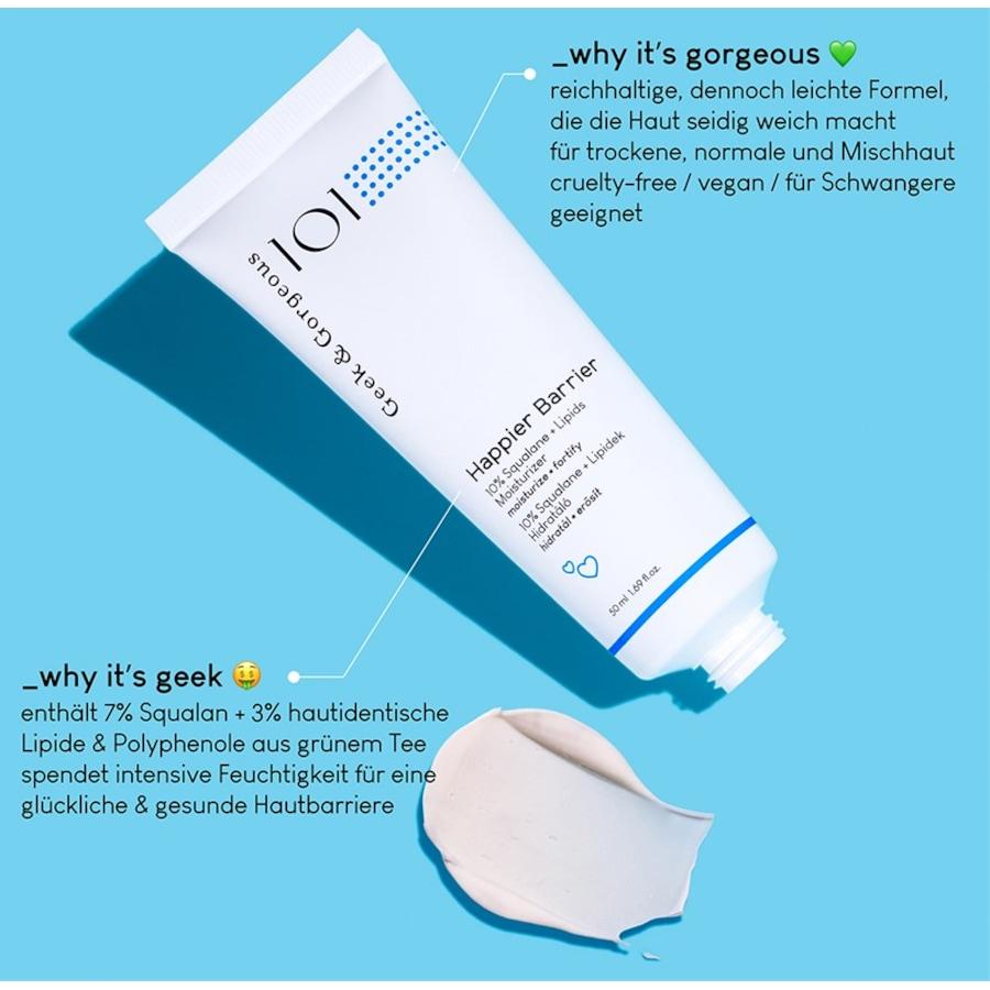 101 Basics Happier Barrier Moisturizer von Geek & Gorgeous Blitzangebot