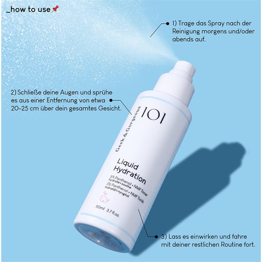 101 Basics Liquid Hydration Toner von Geek & Gorgeous Große Rabatte