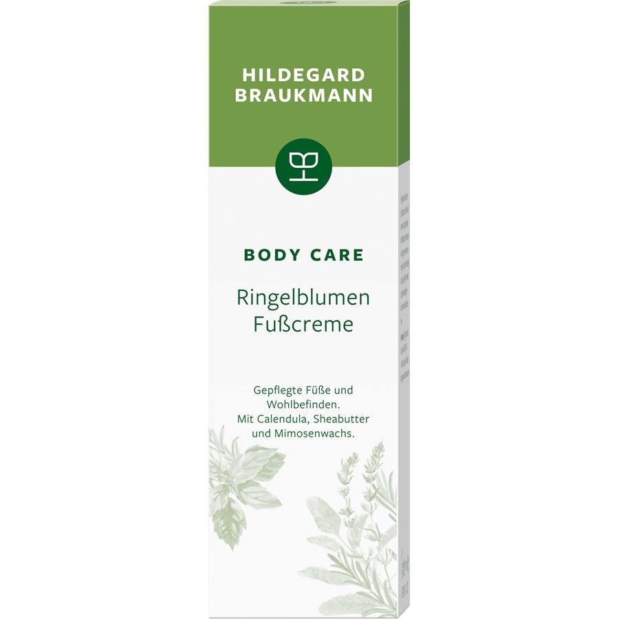 Body Care Ringelblumen Fusscreme von Hildegard Braukmann Saisonale Angebote