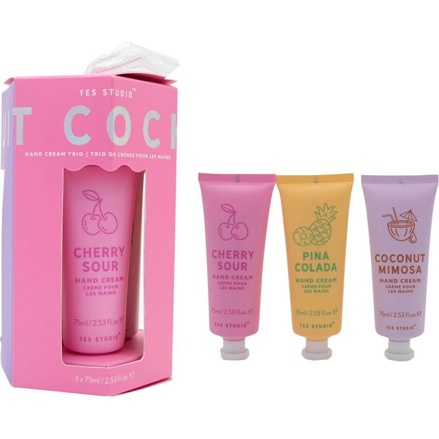 Handpflege Fruity Cocktail Hand Cream Trio von Yes Studio im Angebot