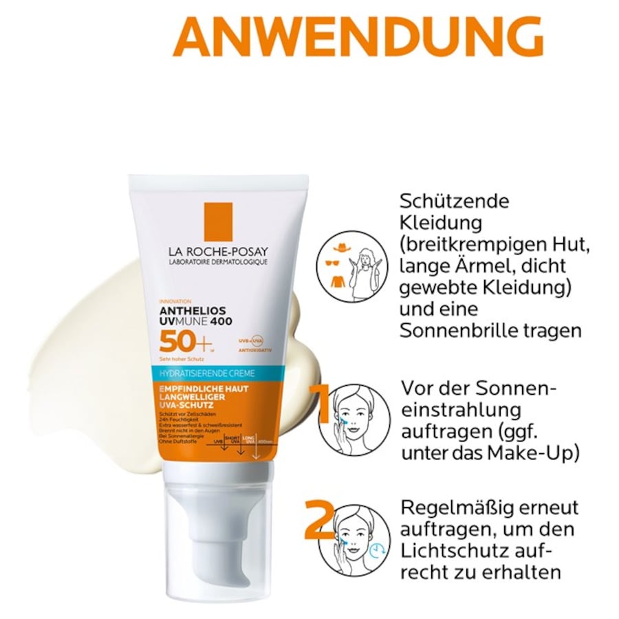 La Roche Posay Anthelios Hydratisie Cream UVMune LSF 50+ Letzter Tag