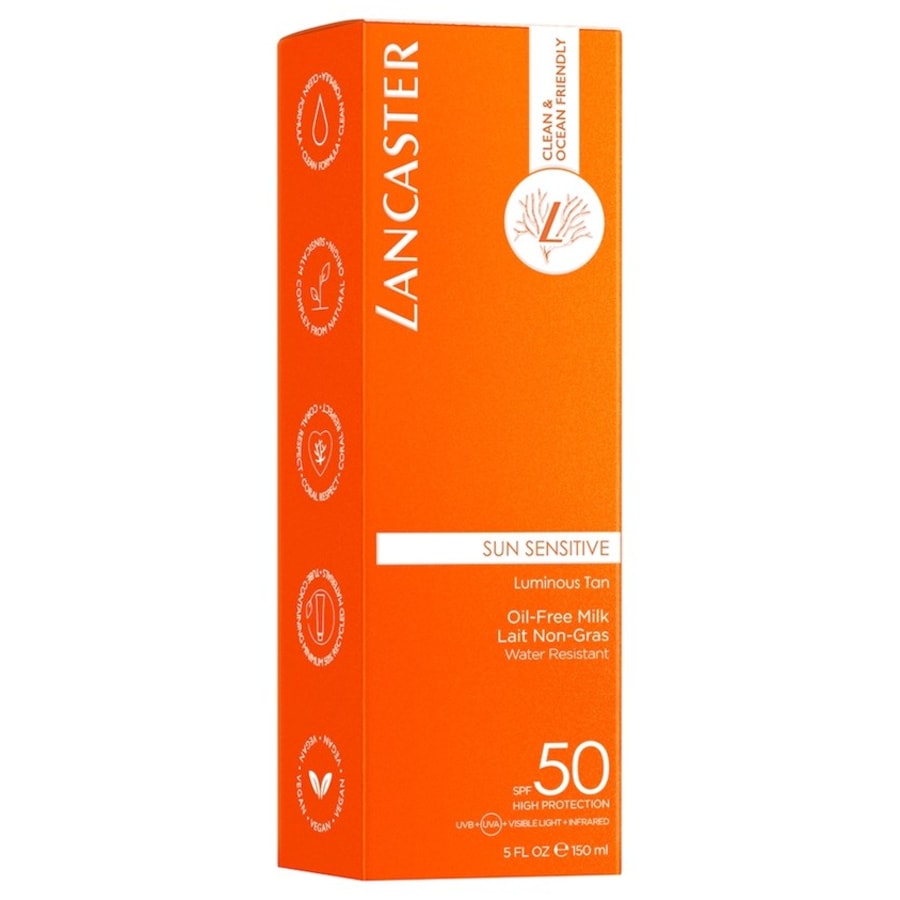 Sun Sensitive Oil-Free Milk SPF50 Luminous Tan von Lancaster Sonderangebot der Fabrik