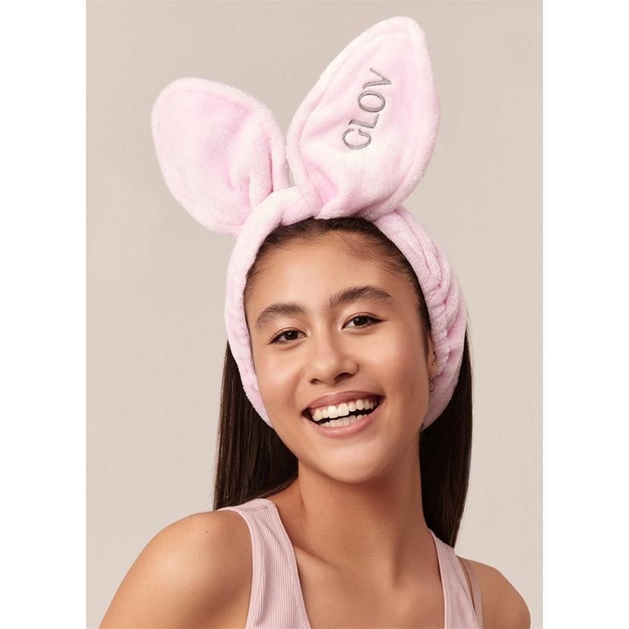 Bunny Ears Schmink Stirnband Und Haargummi Headband Bunny Ears Pink von GLOV Speichern exportieren