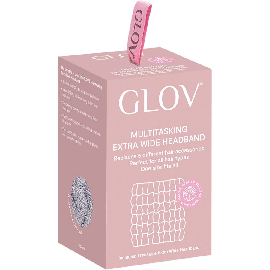 Multitasking Extra Wide Haarband Grey von GLOV zollfrei