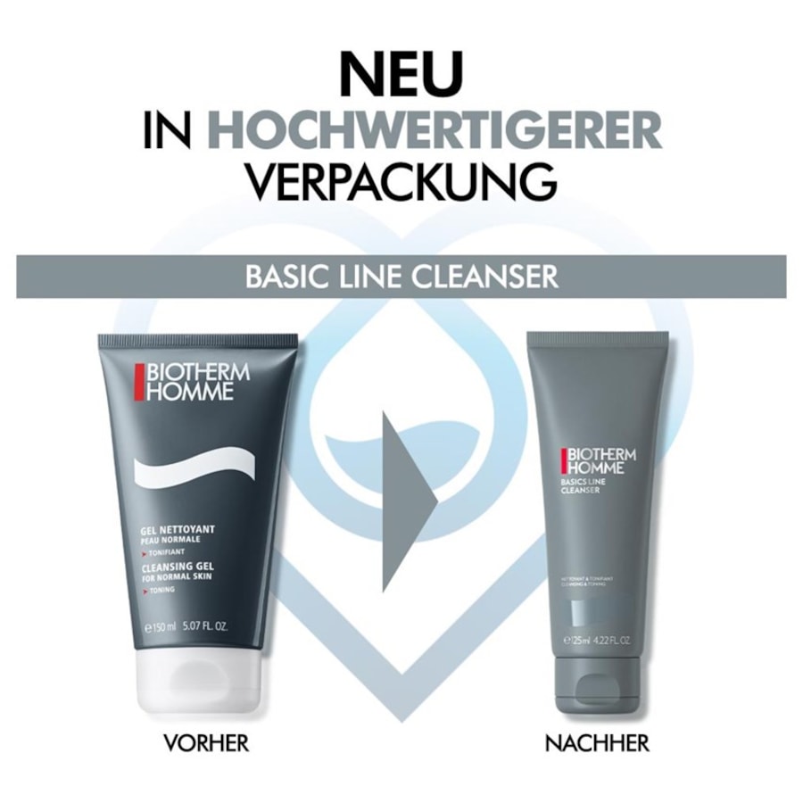 Basics Line Cleanser von Biotherm Homme Lagerräumung