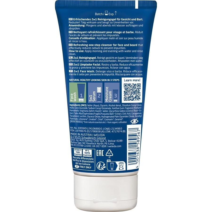 Weleda FOR MEN 2in1 Face Wash Discount Store für neue Produkte