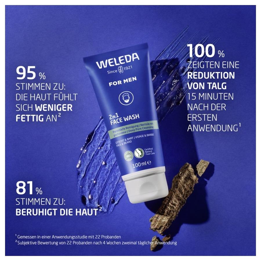 Weleda FOR MEN 2in1 Face Wash Discount Store für neue Produkte