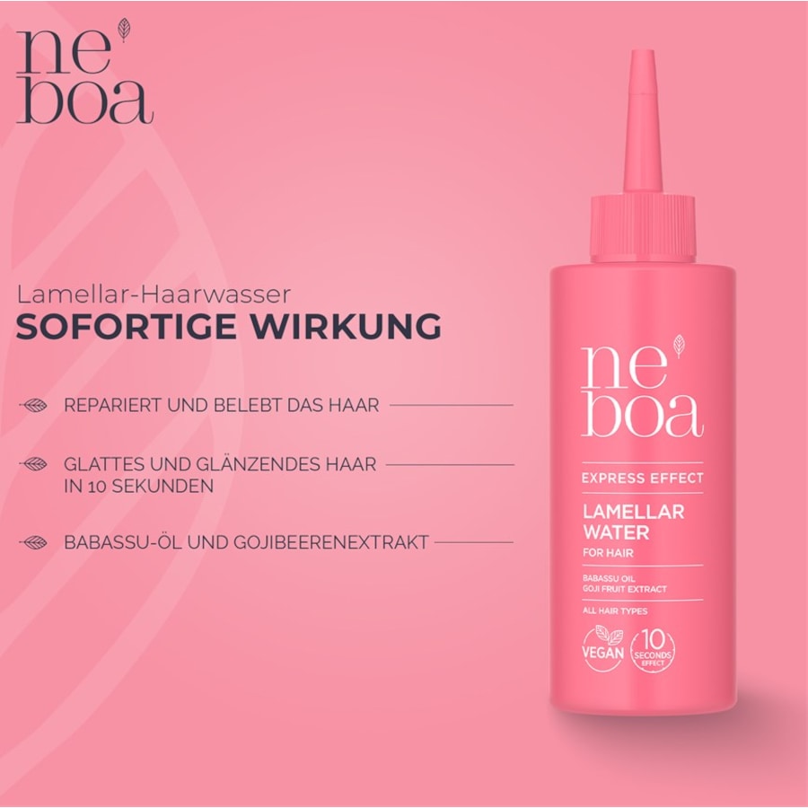 Express Effect Lamellar Water for Hair von Neboa 50% Rabatt mit kostenlosem Versand
