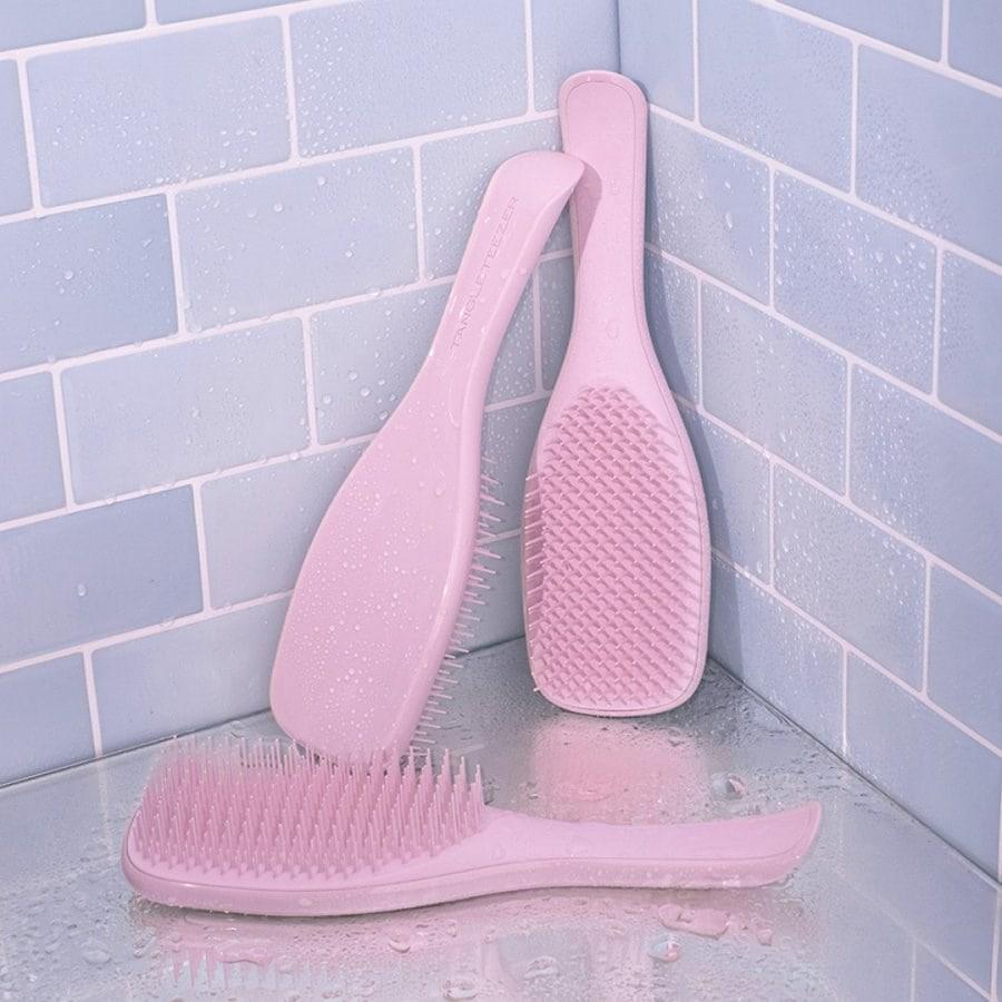 The Wet Detangler Ultimate - Millennial Pink Straight & Curly Hair von Tangle Teezer Begrenzte Freigabe