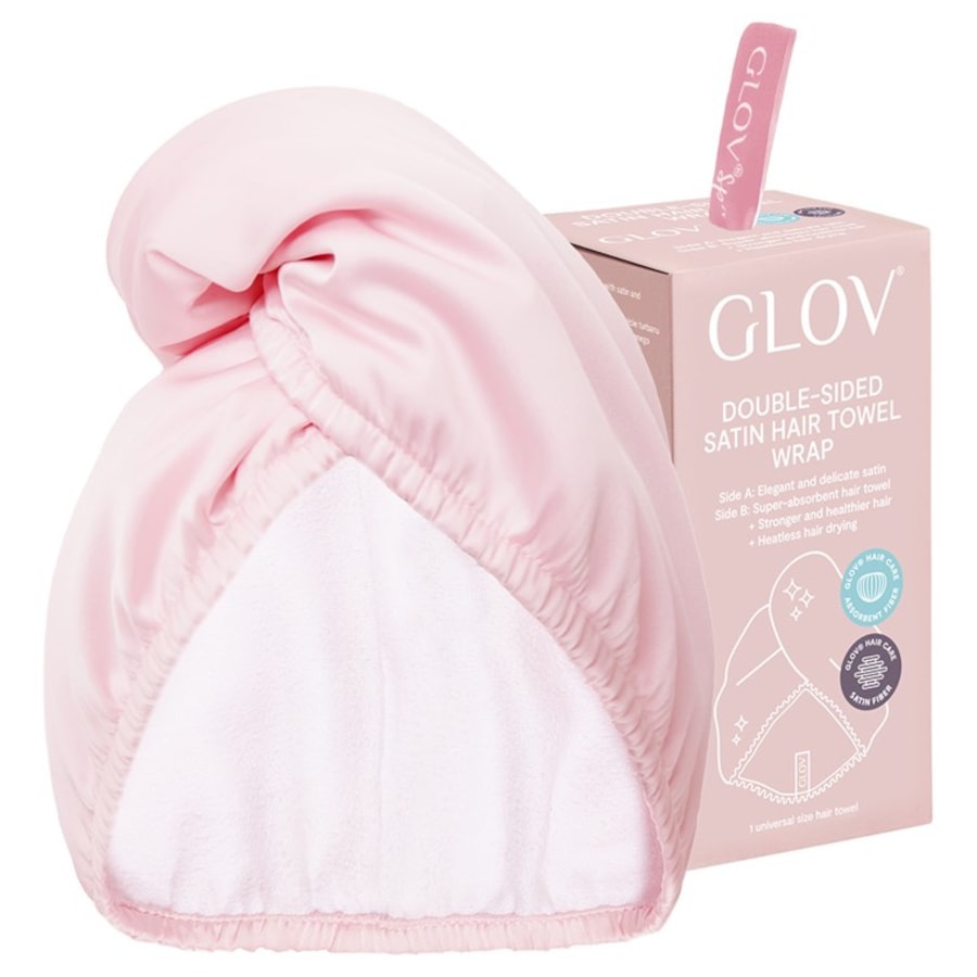 Doppelseitiger Satin-Mikrofaser Haarturban Hair Wrap Satin von GLOV Meist gekauft