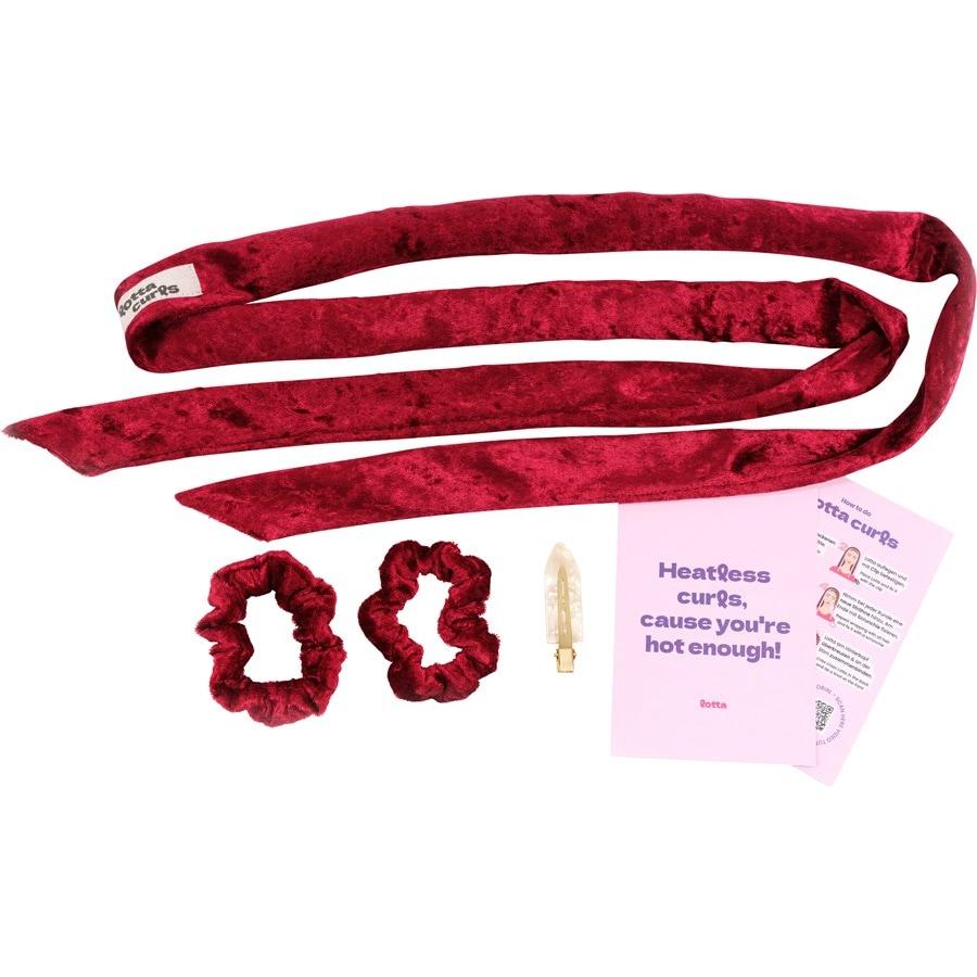 Original Velvet Lockenband Bordeaux Red von Lotta Curls ❤️ Online kaufen Sonderangebot