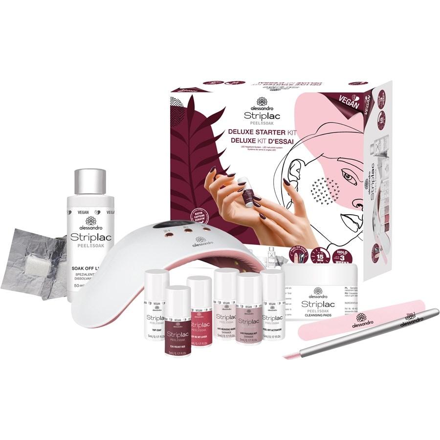 Striplac Peel Or Soak Sets Deluxe Starter Kit - Vegan von Alessandro Saisonale Angebote