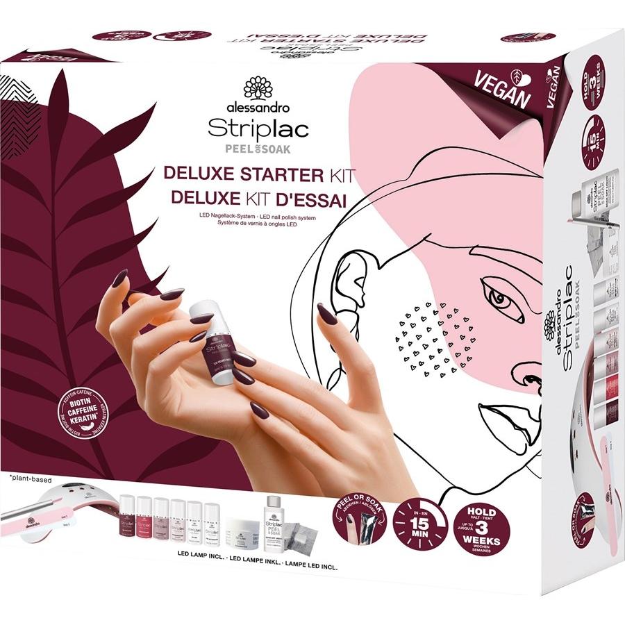 Striplac Peel Or Soak Sets Deluxe Starter Kit - Vegan von Alessandro Saisonale Angebote