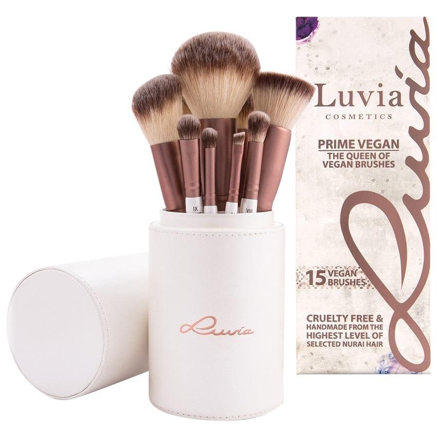 Pinselset Prime Vegan Set von Luvia Cosmetics Kostenloser Versand international