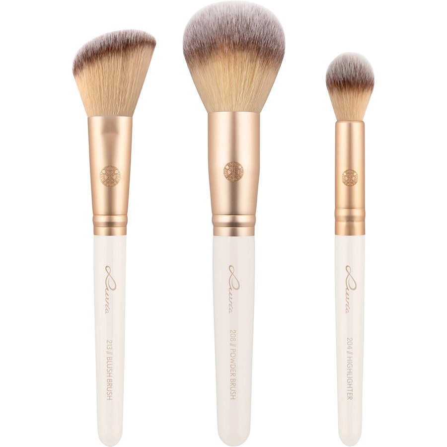 Pinselset Prime Vegan Champagne von Luvia Cosmetics Fabrikverkauf