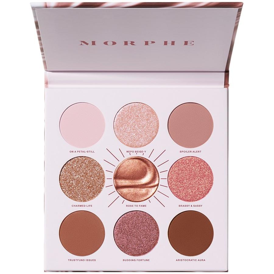 Lidschatten Rich & Foiled Artistry Palette Rose to Fame von Morphe Letzter Tag