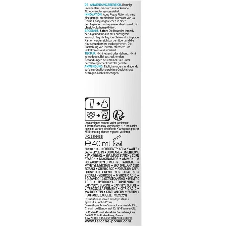 La Roche Posay Effaclar H Iso-Biome Feuchtigkeitspflege Speichern exportieren