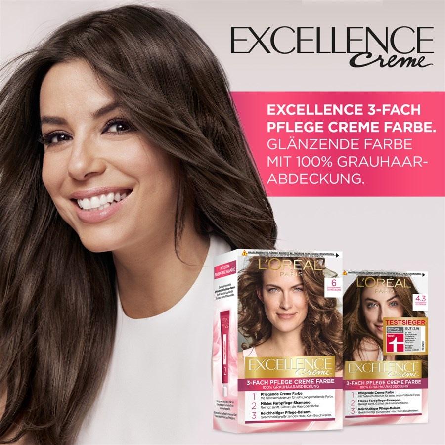 Excellence 3-Fach Pflege Creme Farbe von L’Oréal Paris Fabrikverkauf