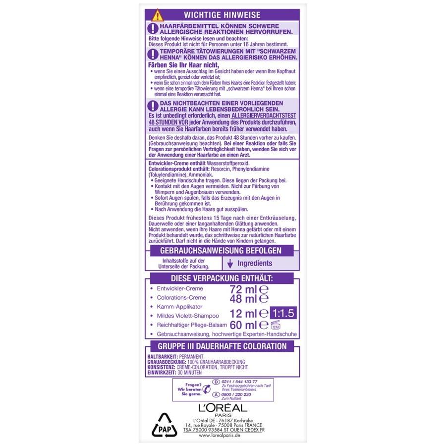 Excellence Cool Creme Haarfarbe von L’Oréal Paris Kostenloser Versand