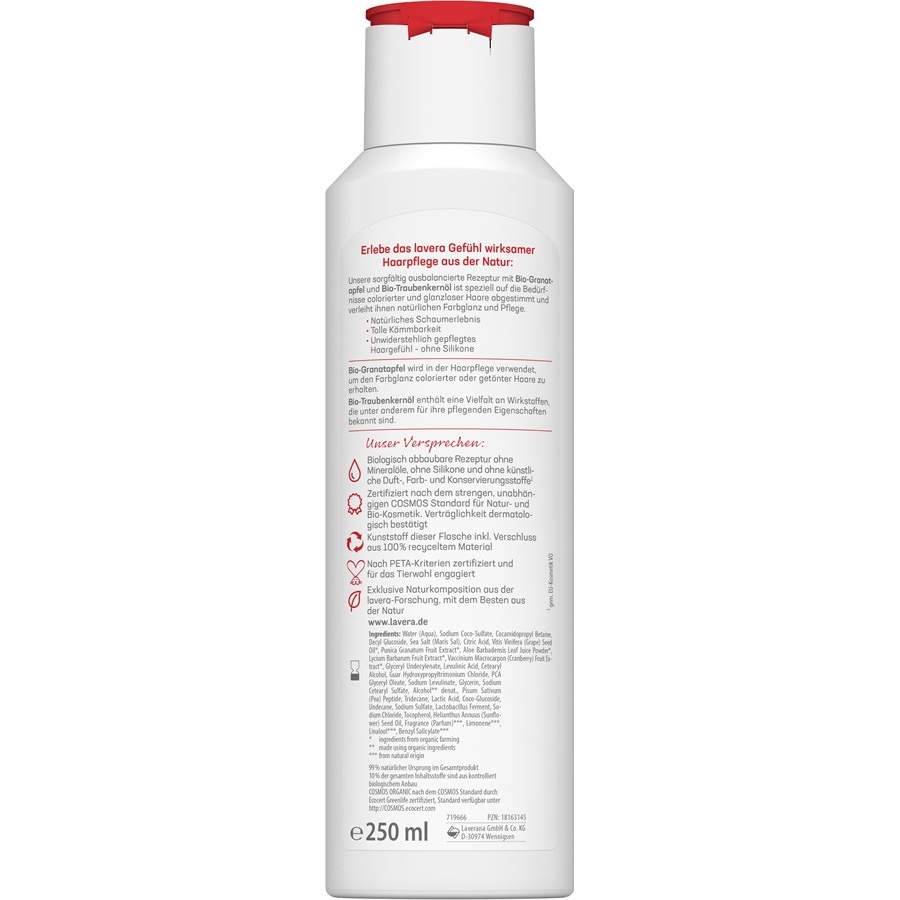 Lavera Pflegeshampoo Farbglanz & Pflege Weihnachtsangebot