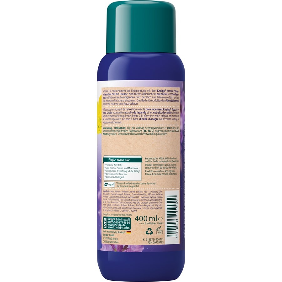 Kneipp Schaum- & Cremebäder Aroma-Pflegeschaumbad Zeit für Träume Exklusive Angebote