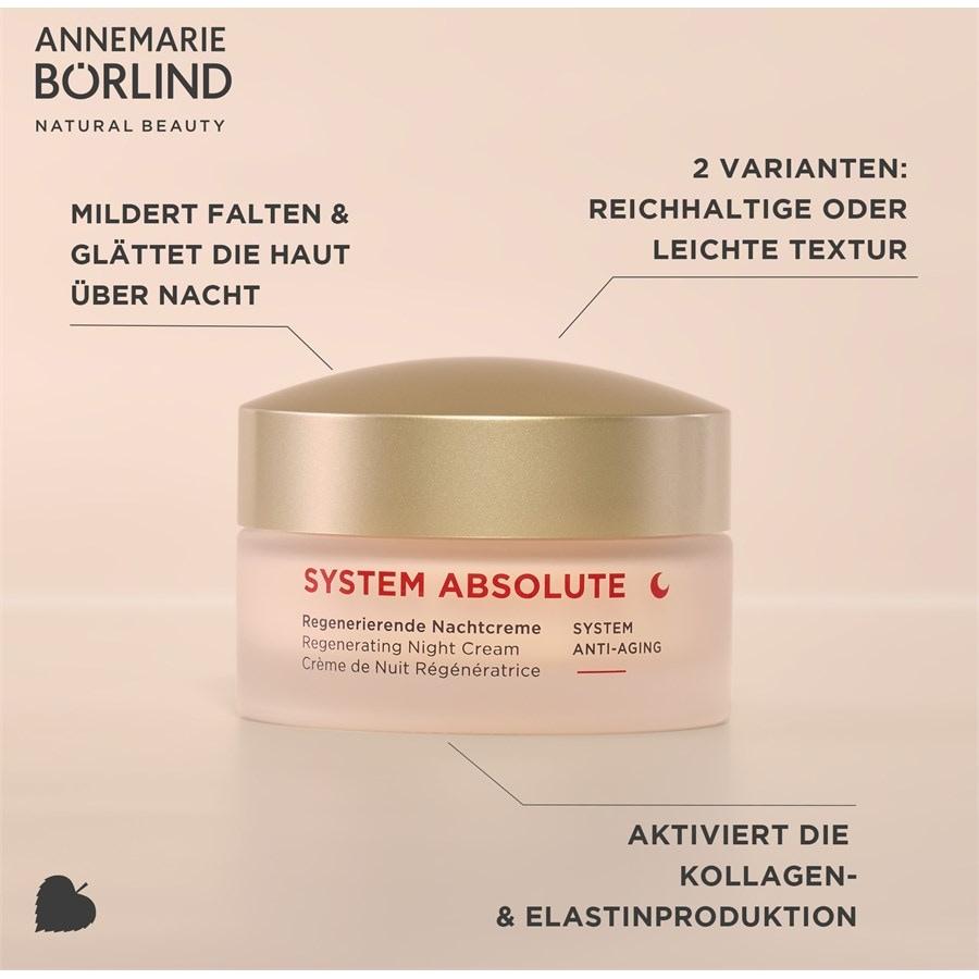 SYSTEM ABSOLUTE Regenerierende Nachtcreme von ANNEMARIE BÖRLIND Black Friday