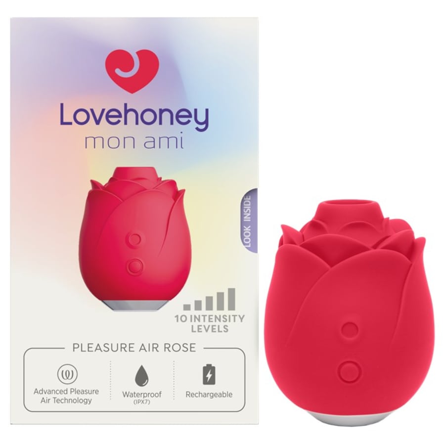 Vibratoren Pleasure Air Rose von Lovehoney mon ami Lagerräumung