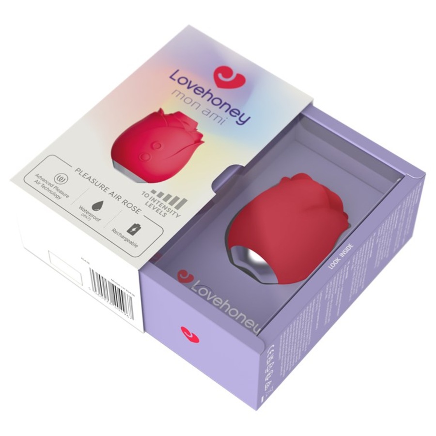 Vibratoren Pleasure Air Rose von Lovehoney mon ami Lagerräumung