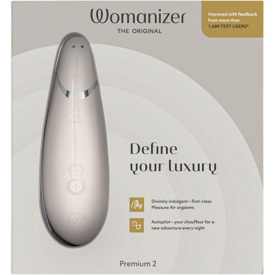Premium 2 Klitoris-Stimulator 2 Warm Grey von Womanizer Große Rabatte