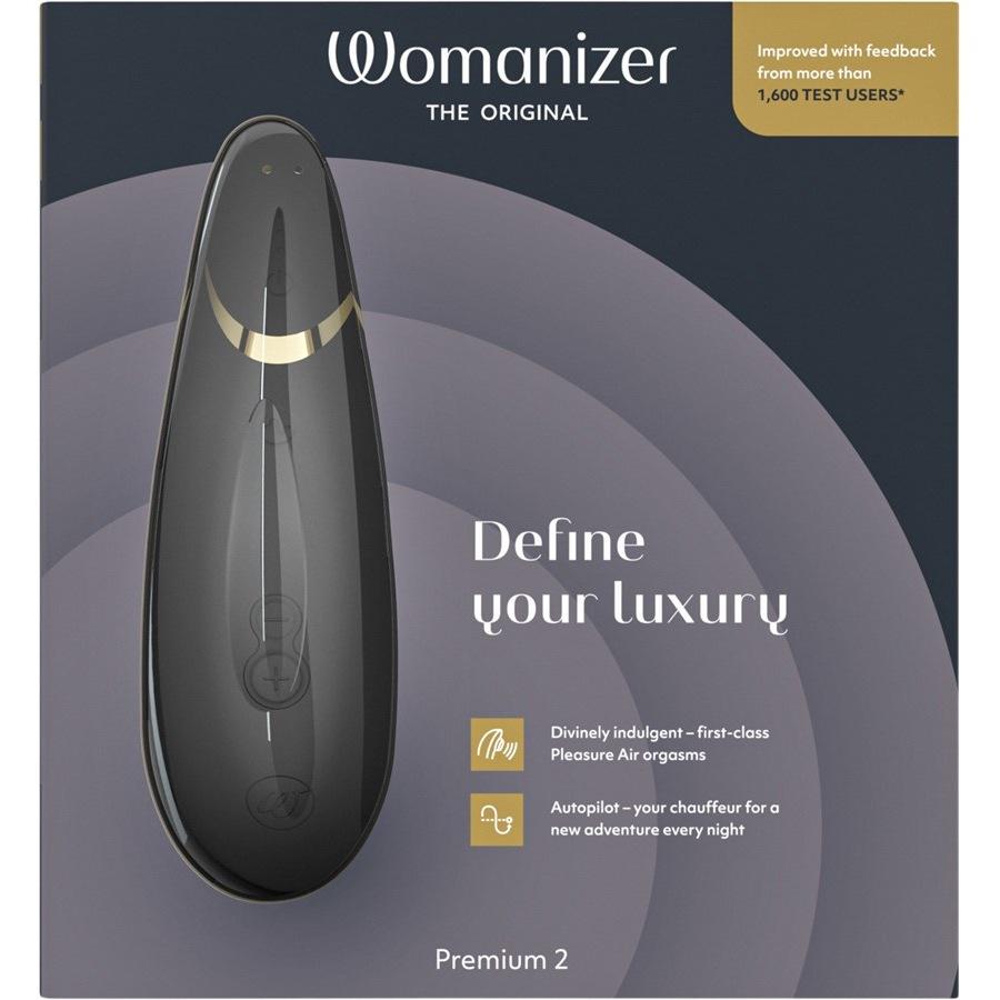 Premium 2 Klitoris-Stimulator 2 Black von Womanizer Saisonale Angebote
