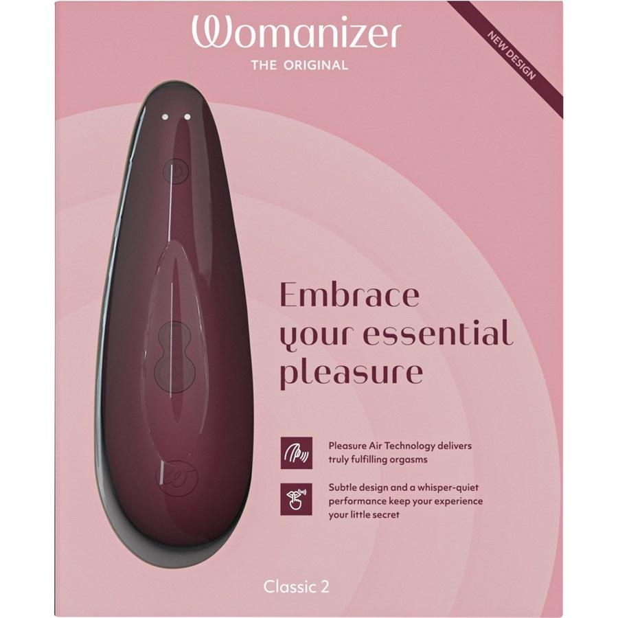 Classic 2 Klitoris-Stimulator 2 Bordeaux von Womanizer Kauf eins, bekomm eins gratis