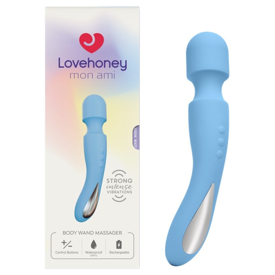 Vibratoren Body Massager Maya Blue von Lovehoney mon ami VIP-Rabatte