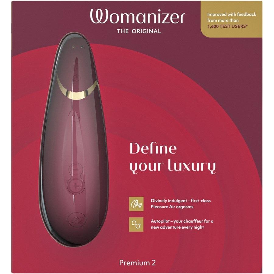 Premium 2 Klitoris-Stimulator 2 Bordeaux von Womanizer Tiefpreis