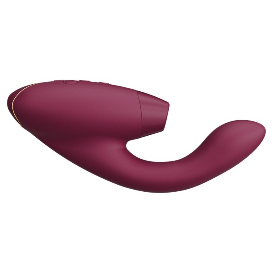Duo 2 Luxuriöser Dual Stimulator Mit Pleasure Air Technologie Für Die Klitoris Und Vibration Für Den G-Punkt Boradeaux von Womanizer Kostenlose Rückgabe