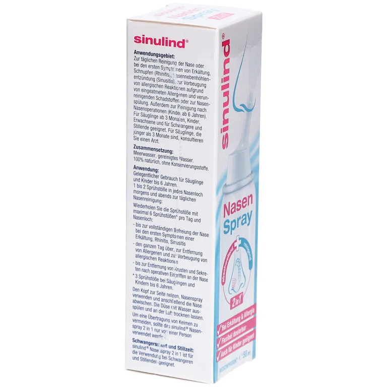 shopapotheke Sinulind® 2in1 Nasenspray Exklusivangebot