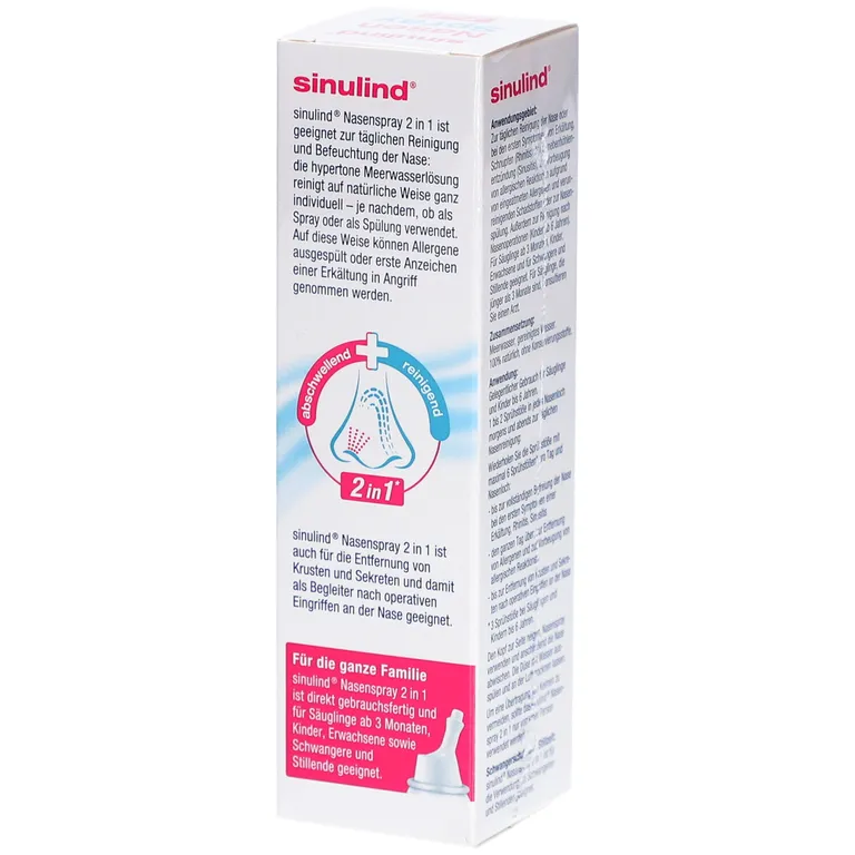 shopapotheke Sinulind® 2in1 Nasenspray Exklusivangebot