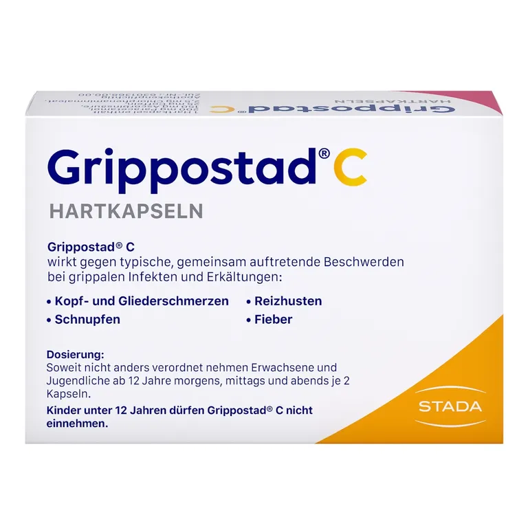 shopapotheke Grippostad C® bei Erkältung und grippalen Infekten - Jetzt 20% mit dem Code stada20 sparen* Neueste Stile