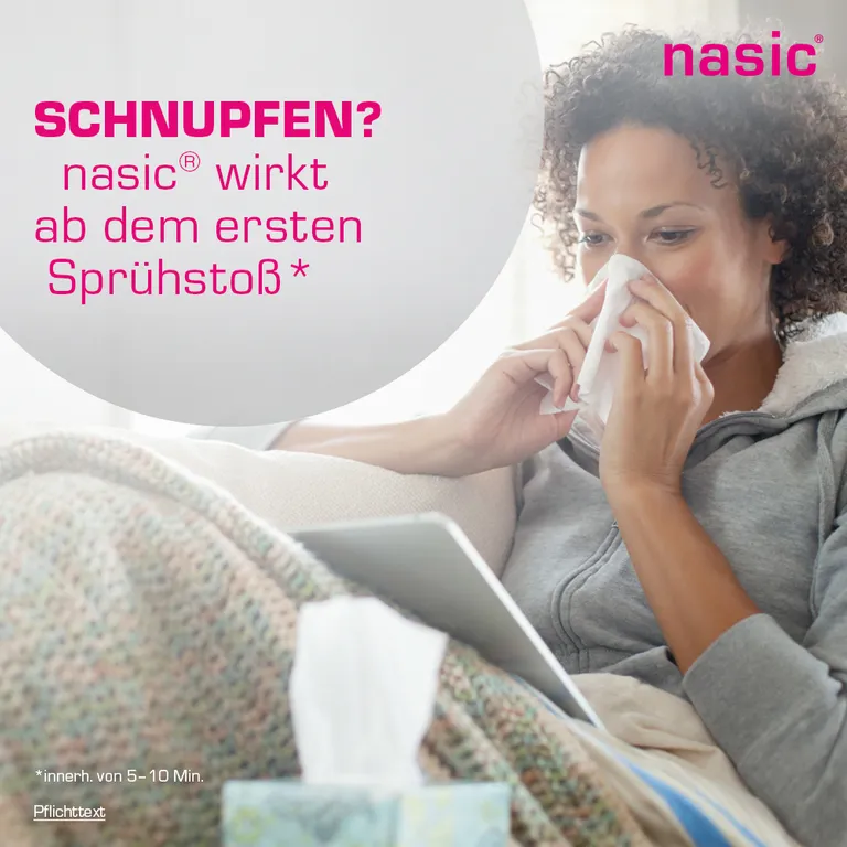 shopapotheke nasic® Nasenspray Set - Jetzt 10% mit dem Code klosterfrau2025 sparen* Bis zu 50% Rabatt