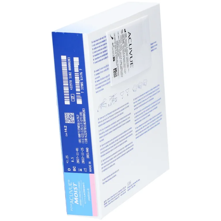 shopapotheke ACUVUE® 1-DAY MOIST BC 8 5 Tageslinsen zollfrei