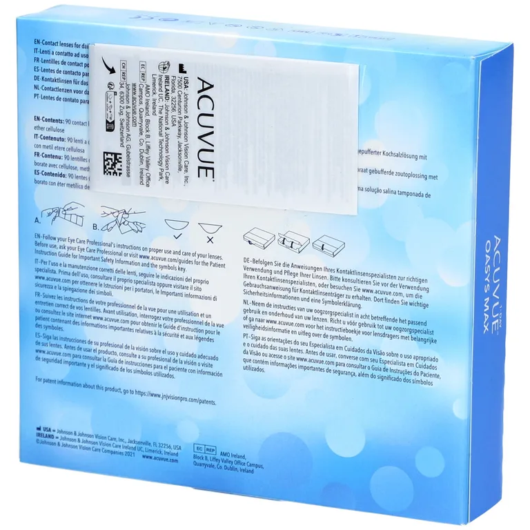 shopapotheke ACUVUE® OASYS MAX 1-Day 90P RX Meist gekauft