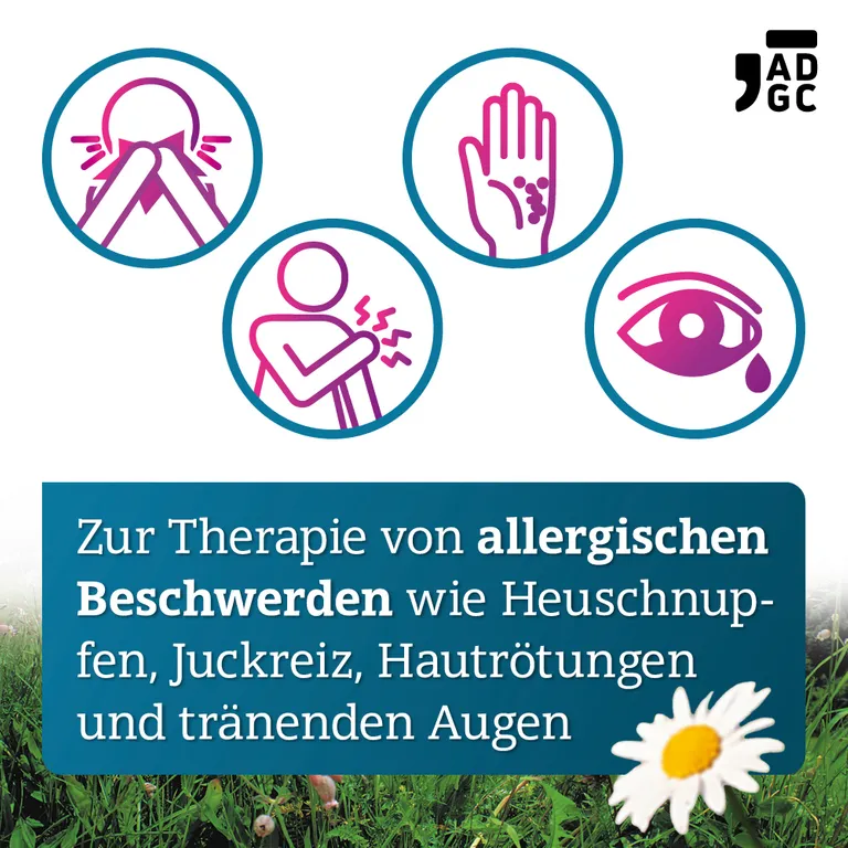 shopapotheke Lora ADGC® zur Linderung von Allergien Heuschnupfen Juckreiz und Hautrötung Exklusive Angebote