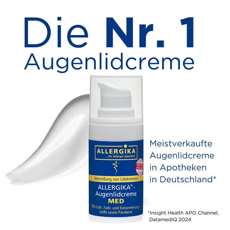 shopapotheke ALLERGIKA® Augenlidcreme MED - Jetzt 2€ sparen mit Code "allmed2" Bis zu 60% Rabatt