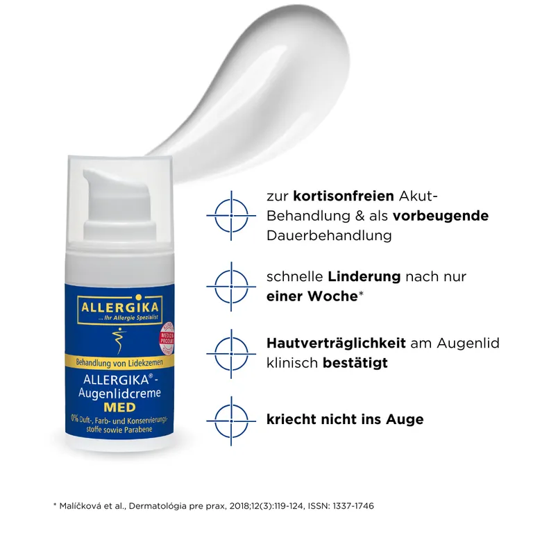 shopapotheke ALLERGIKA® Augenlidcreme MED - Jetzt 2€ sparen mit Code "allmed2" Bis zu 60% Rabatt