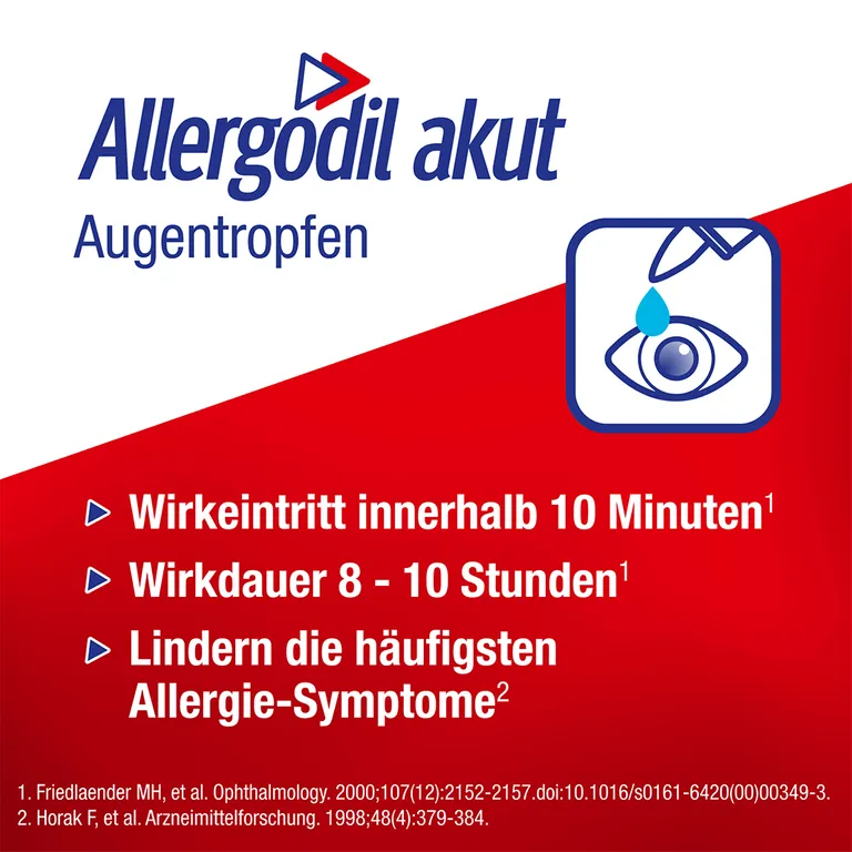 shopapotheke Allergodil® akut Duo: Allergie Kombipack mit Nasenspray (10 ml) und Augentropfen (4 ml) Antiallergikum mit Azelastinhydrochlorid - Jetzt 10% mit dem Code cooper10 sparen* Black Friday Preise
