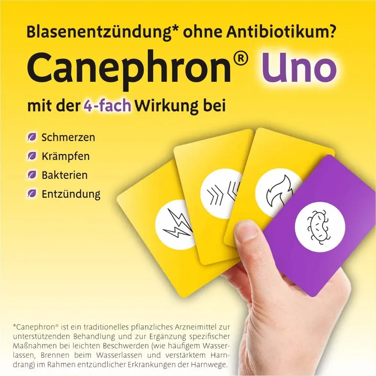 shopapotheke Canephron® Uno bei akuter Blasenentzündung 2025