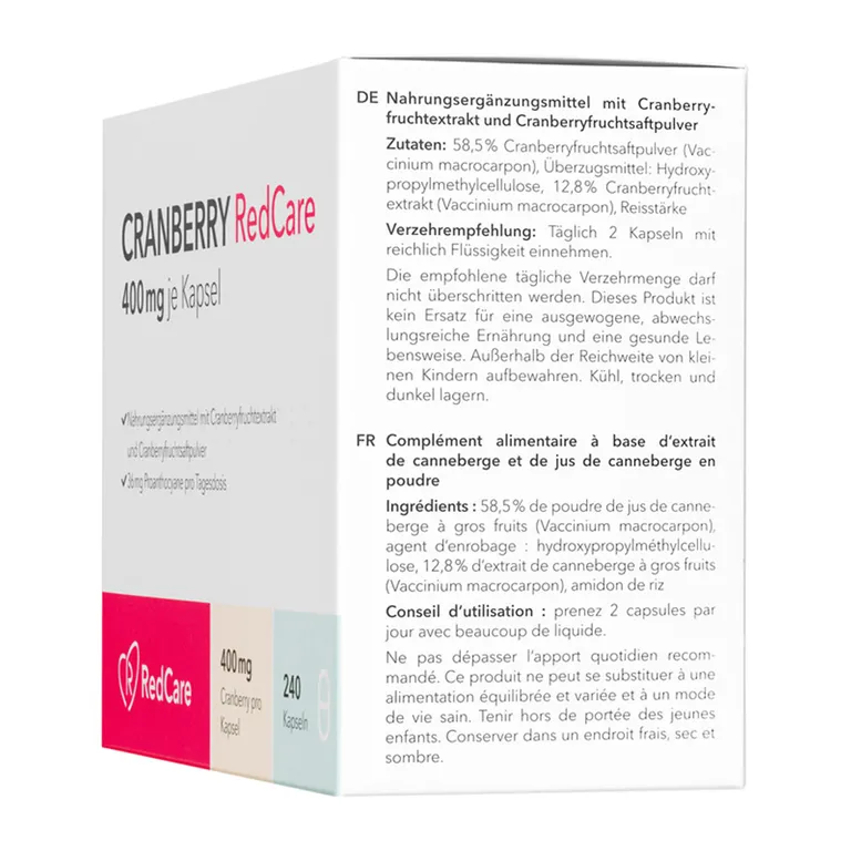 shopapotheke Redcare Cranberry Auslauf