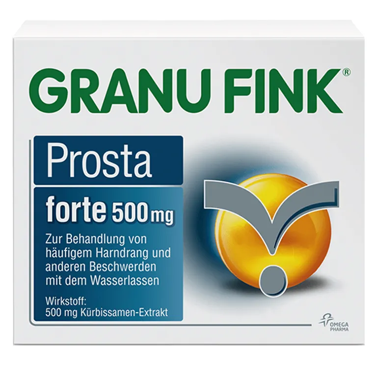 shopapotheke GRANU FINK® Prosta forte 500 mg - Jetzt 10% mit dem Code perrigo10 sparen* Angebote