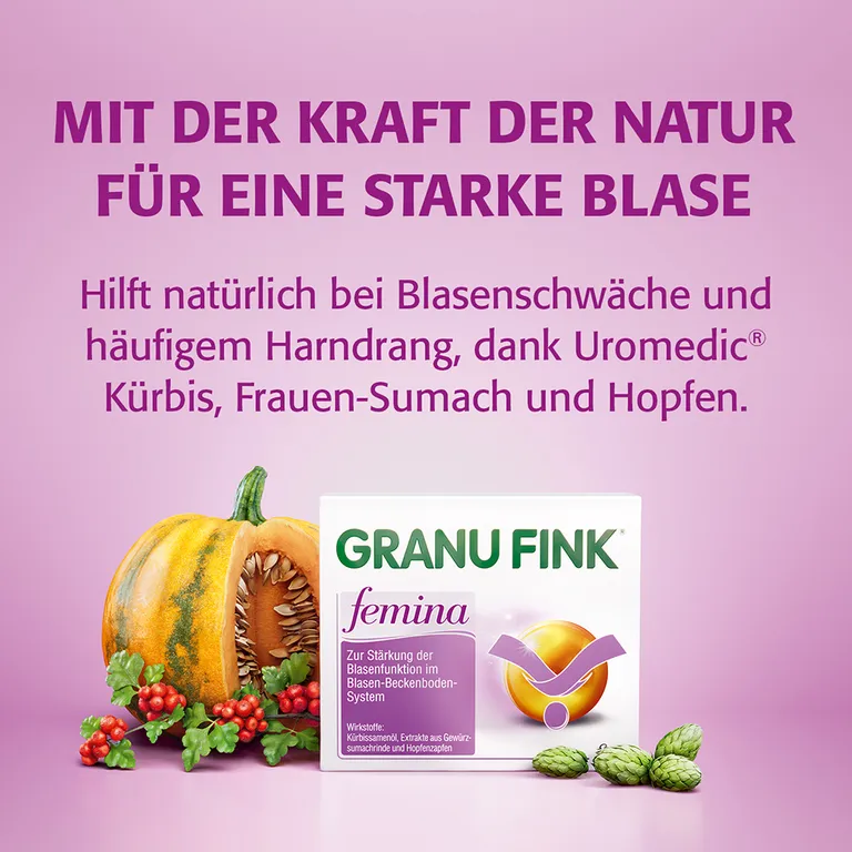 shopapotheke GRANU FINK® femina - Jetzt 10% mit dem Code perrigo10 sparen* im Angebot