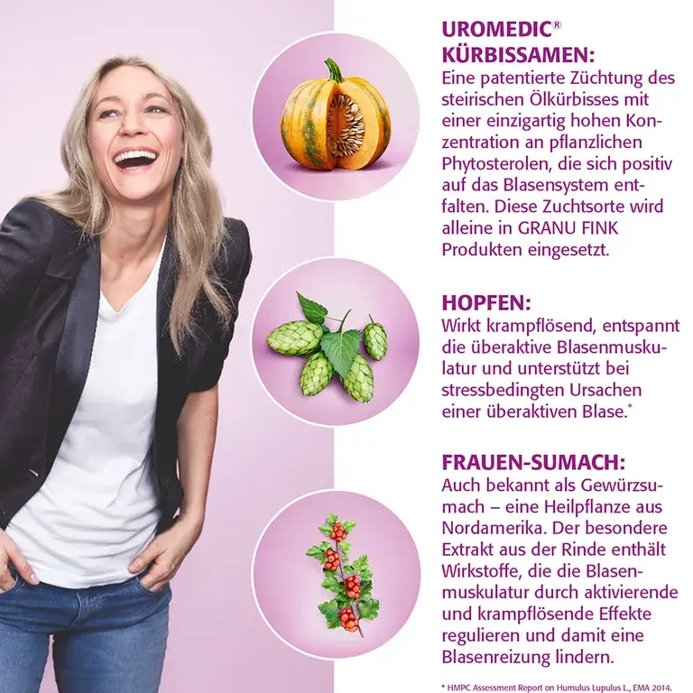 shopapotheke GRANU FINK® femina - Jetzt 10% mit dem Code perrigo10 sparen* im Angebot